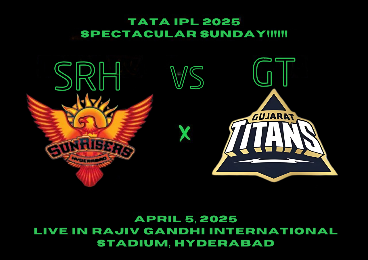 Clash of Fire and Fury – SRH vs GT IPL 2025 Showdown