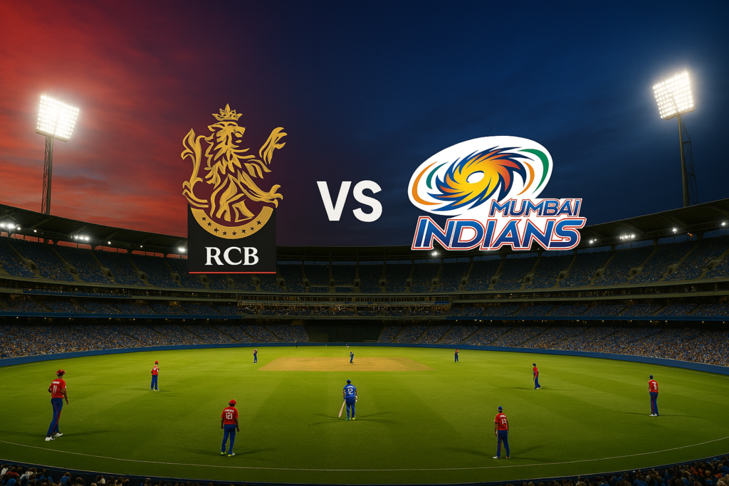 MI vs RCB IPL 2025 Match Preview – Mumbai Indians vs Royal Challengers Bengaluru