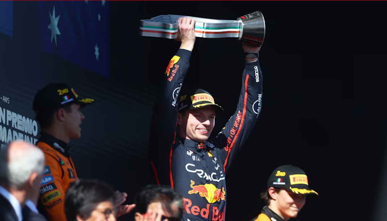 Max Verstappen wins Emilia Romagna Grand Prix 2025, holding off Lando Norris to clinch second win of Formula 1 season.