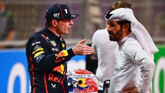 FIA with max verstappen